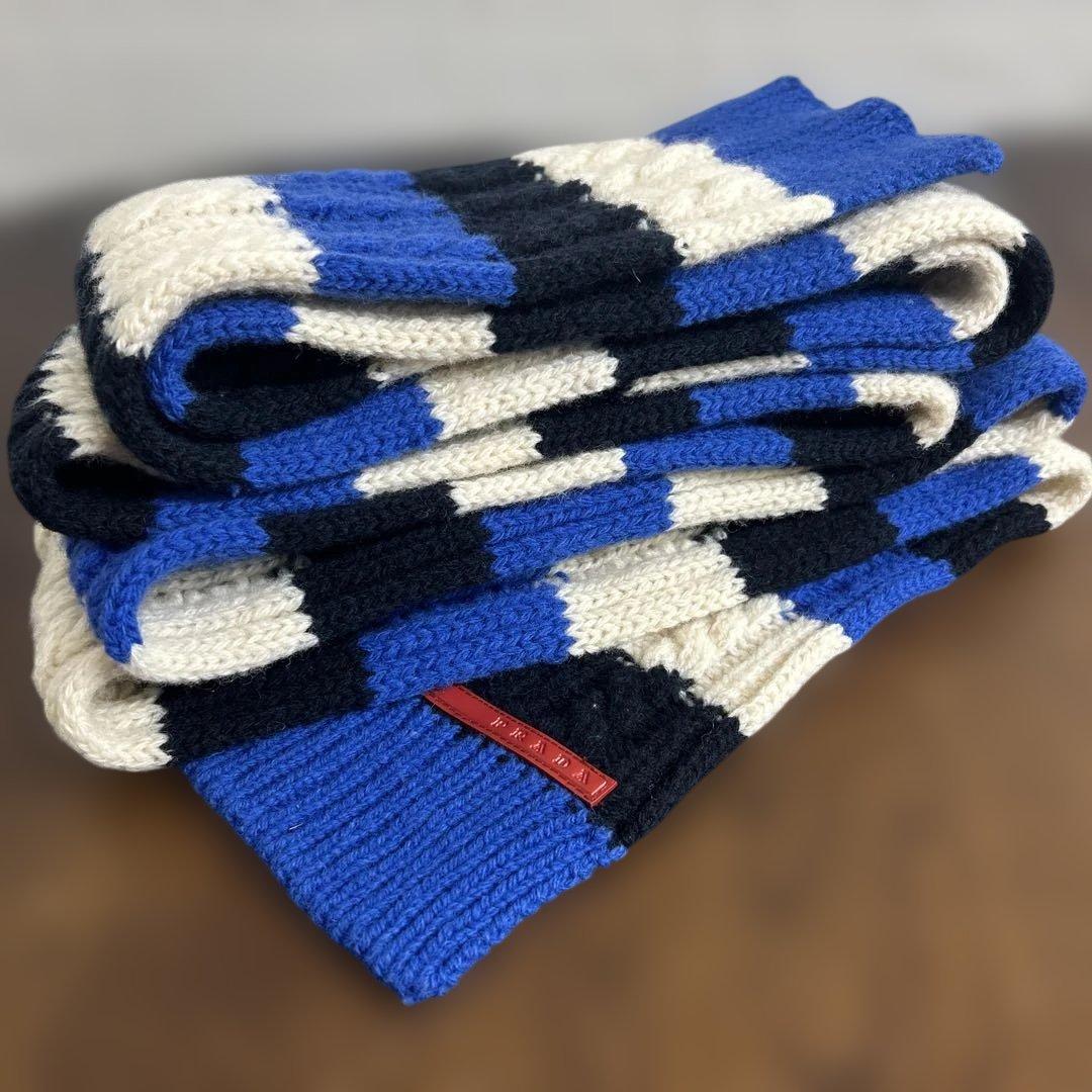 PRADAプラダスポーツ　 ニットマフラー