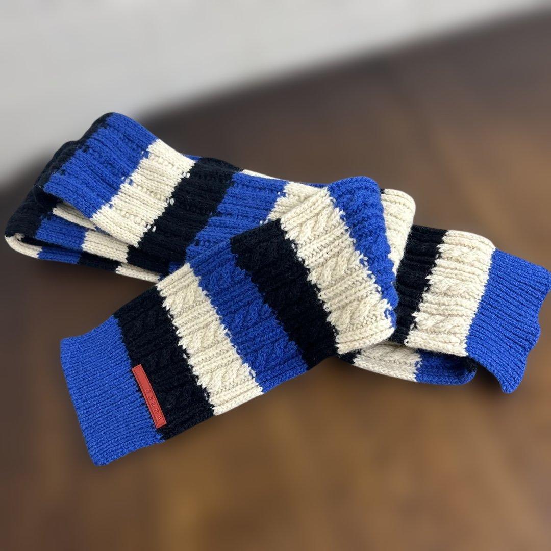 PRADAプラダスポーツ　 ニットマフラー