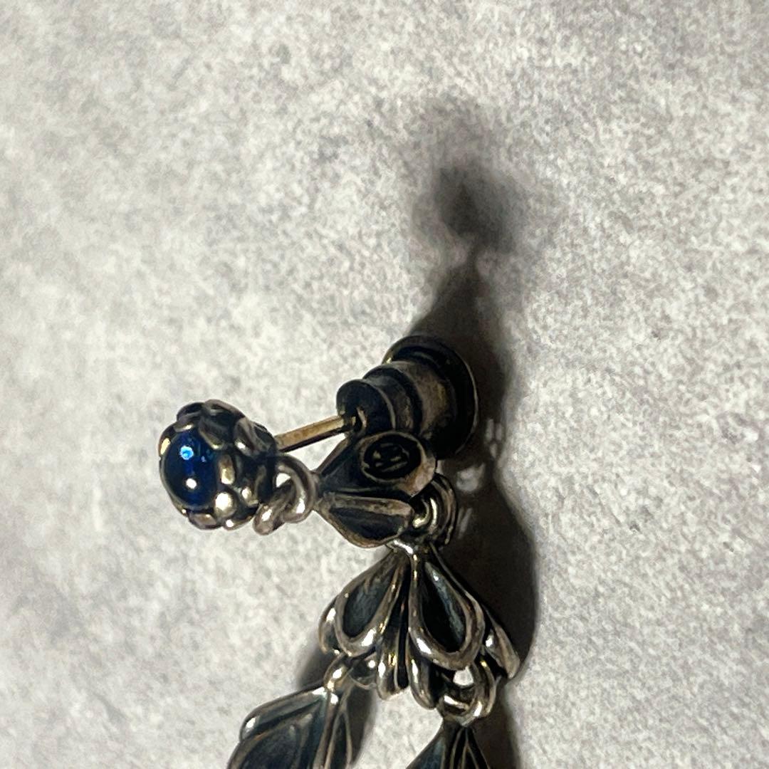 Bloody Mary ブラッディマリー　サファイア　サージピアスK18 y2k