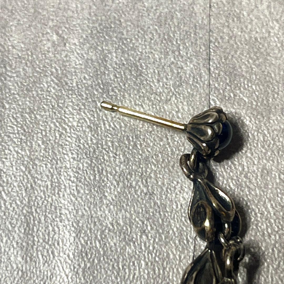 Bloody Mary ブラッディマリー　サファイア　サージピアスK18 y2k