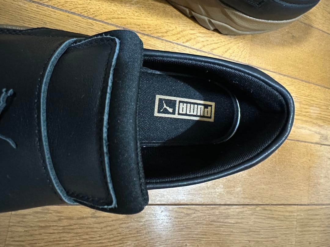 PUMA ウィメンズ ローファー　PUMA Black-Gum