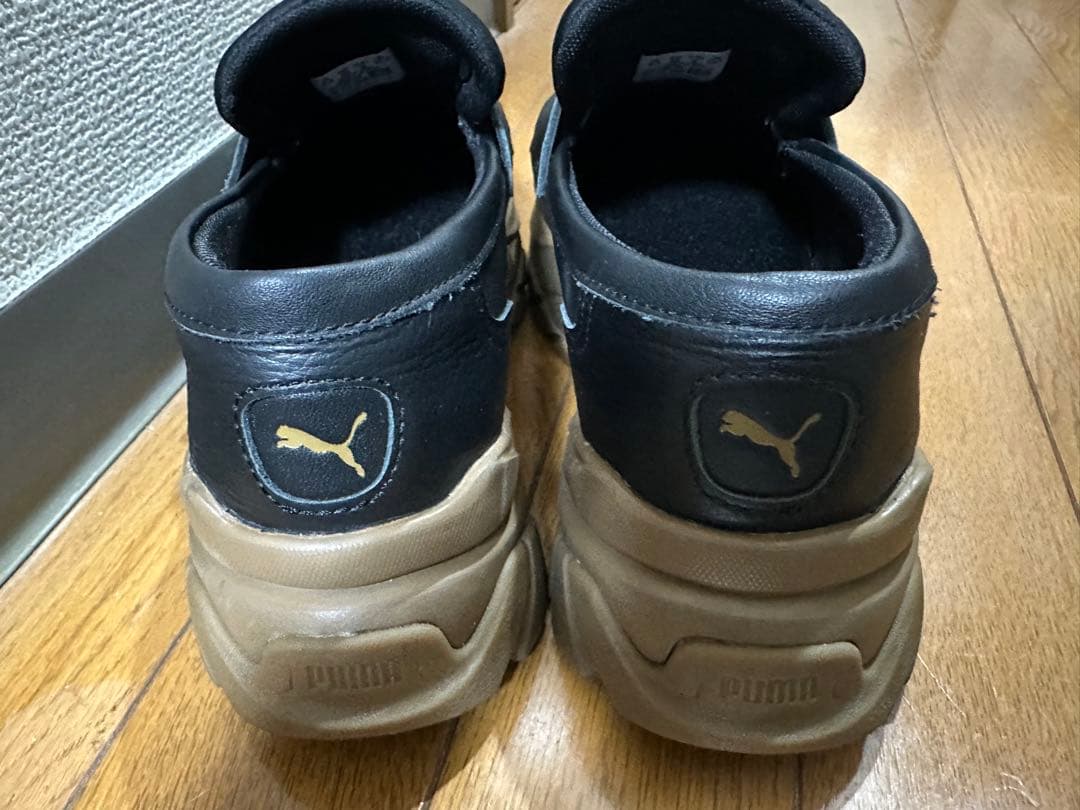 PUMA ウィメンズ ローファー　PUMA Black-Gum