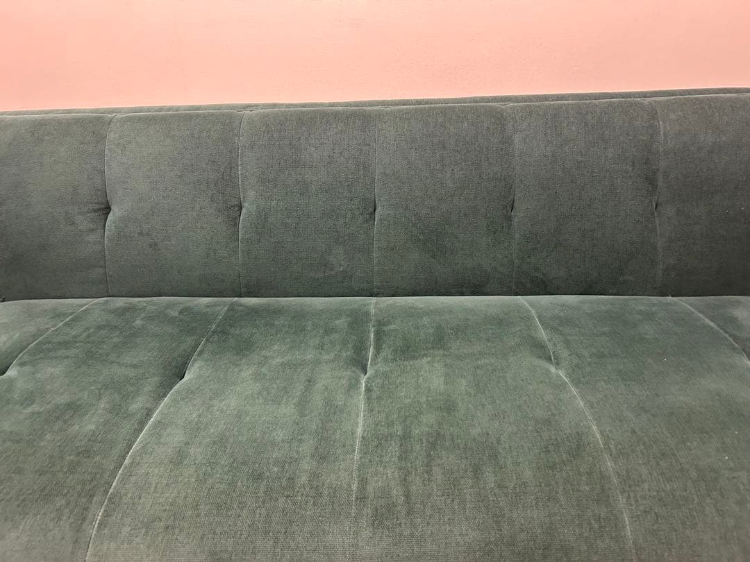 定価¥84,800 NOCE ソファLUXUR 3人掛け グリーン