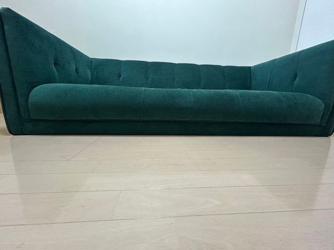 定価¥84,800 NOCE ソファLUXUR 3人掛け グリーン