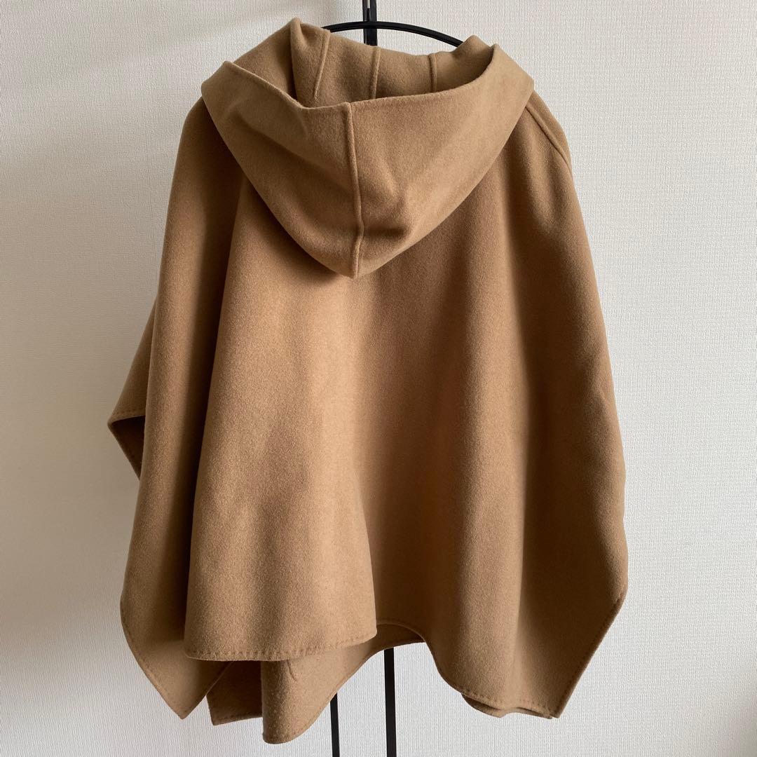 OHGA リバーポンチョ 2024AW キャメル