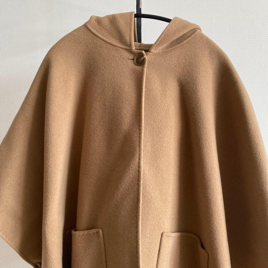 OHGA リバーポンチョ 2024AW キャメル