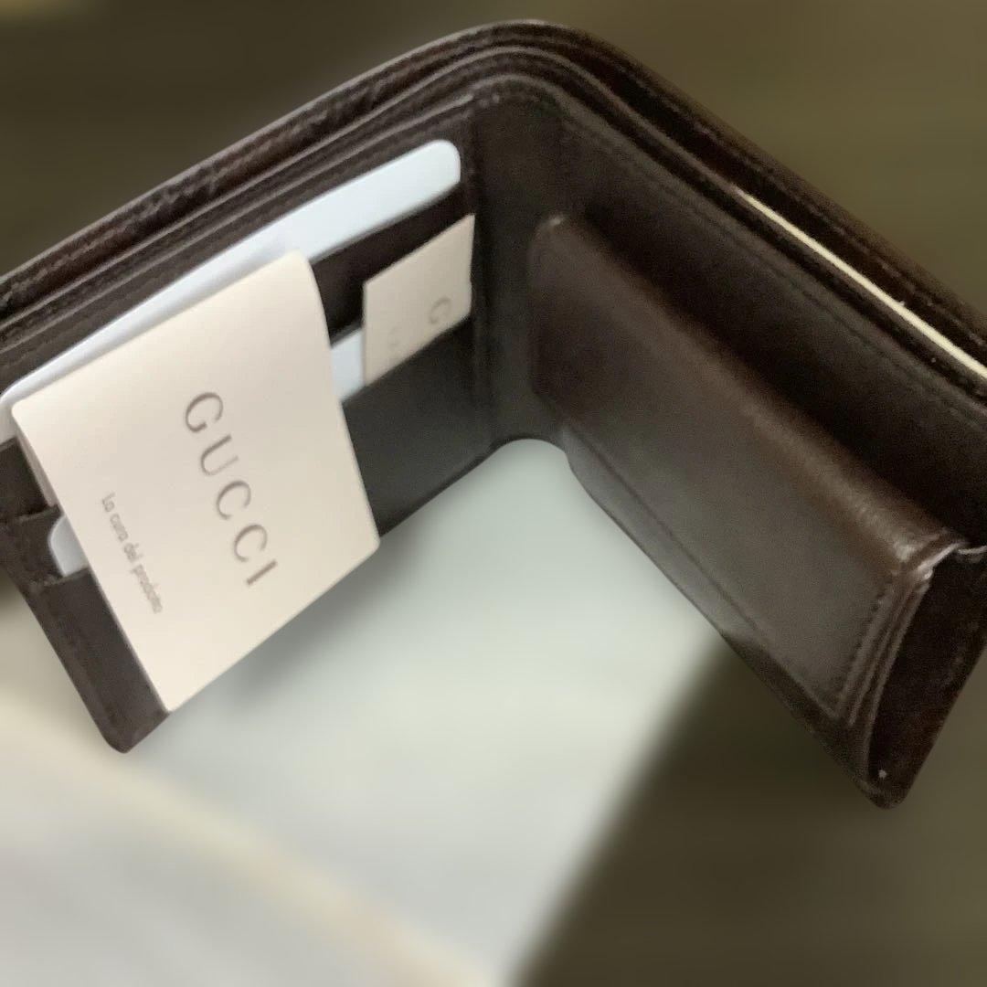 GUCCI メンズ2つ折り財布