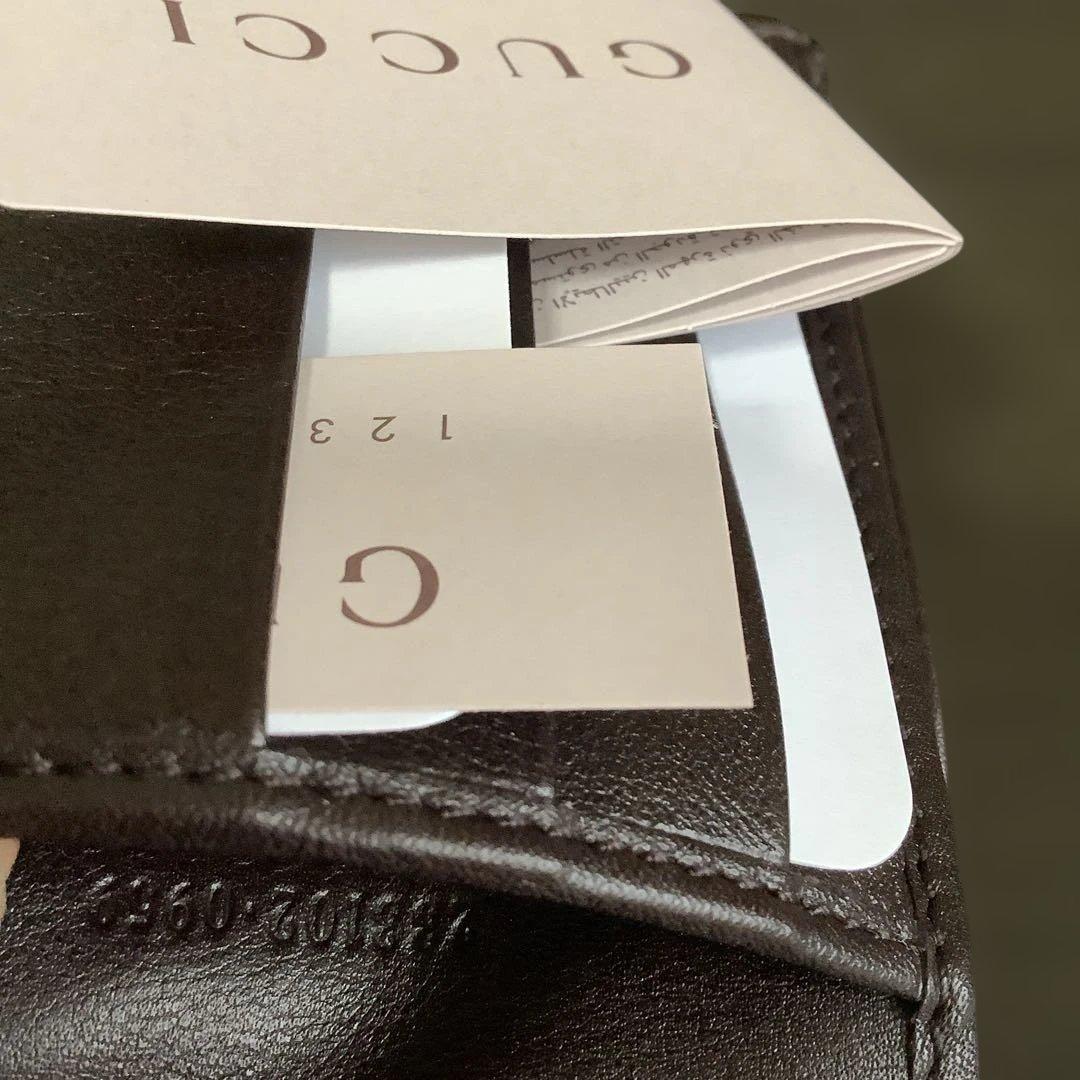 GUCCI メンズ2つ折り財布