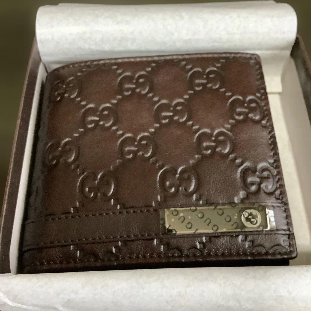 GUCCI メンズ2つ折り財布