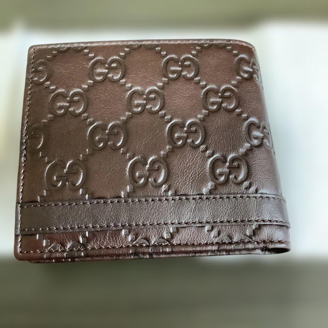 GUCCI メンズ2つ折り財布