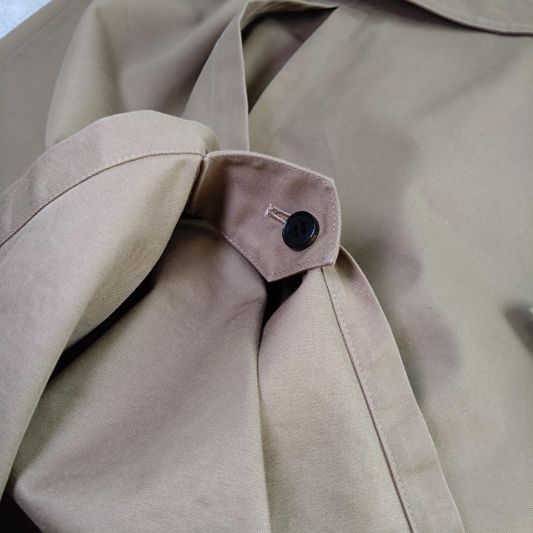 HYKE ベージュ トレンチコート Ｌ相当　ベルト　ライナー付　ロング丈　日本製