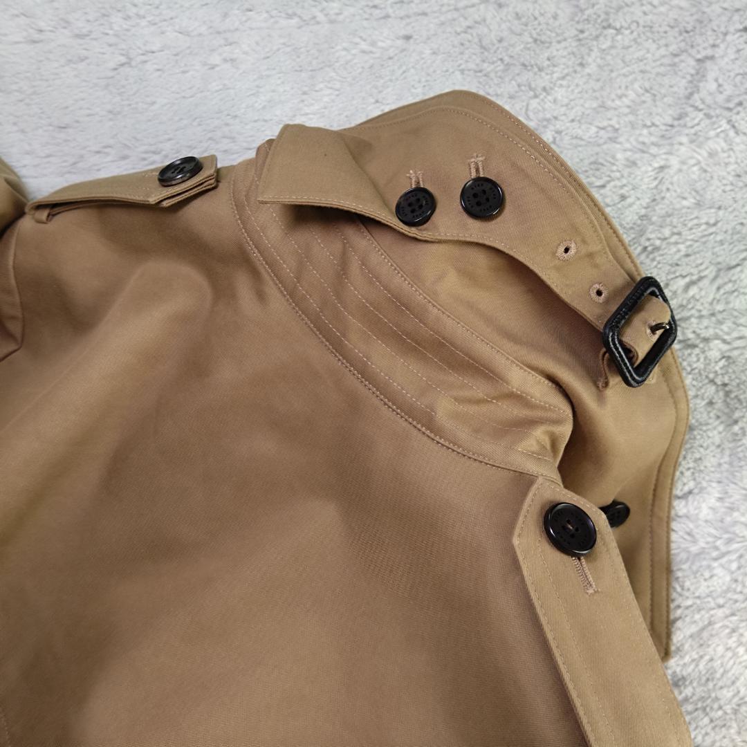HYKE ベージュ トレンチコート Ｌ相当　ベルト　ライナー付　ロング丈　日本製