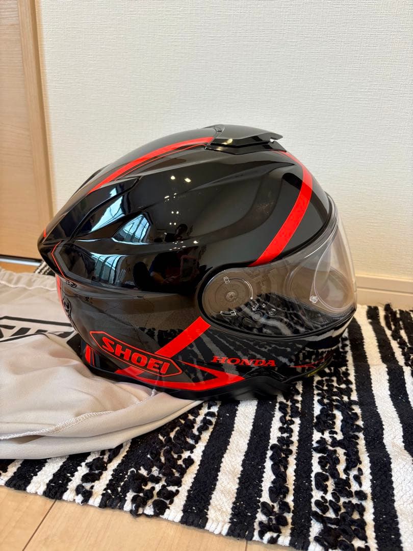 とりめし　SHOEI フルフェイスヘルメット Lサイズ　インカム付き
