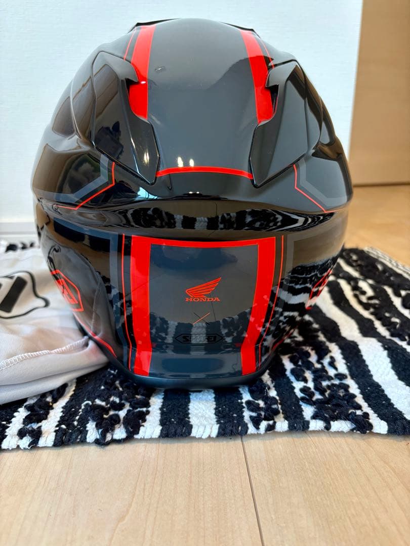 とりめし　SHOEI フルフェイスヘルメット Lサイズ　インカム付き