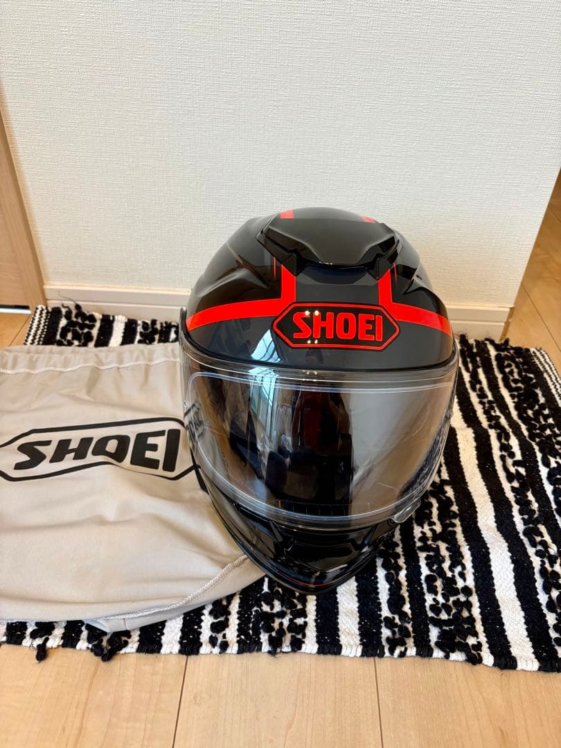 とりめし　SHOEI フルフェイスヘルメット Lサイズ　インカム付き