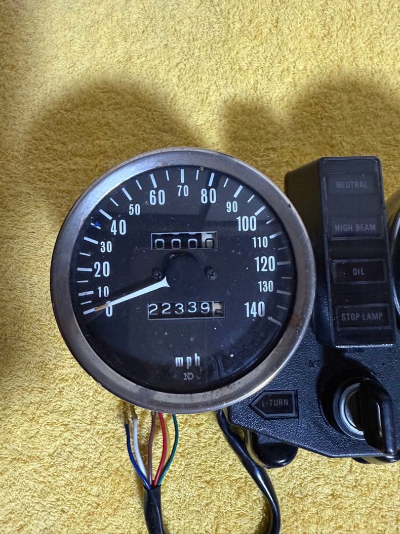 8686です！KZ650メーター