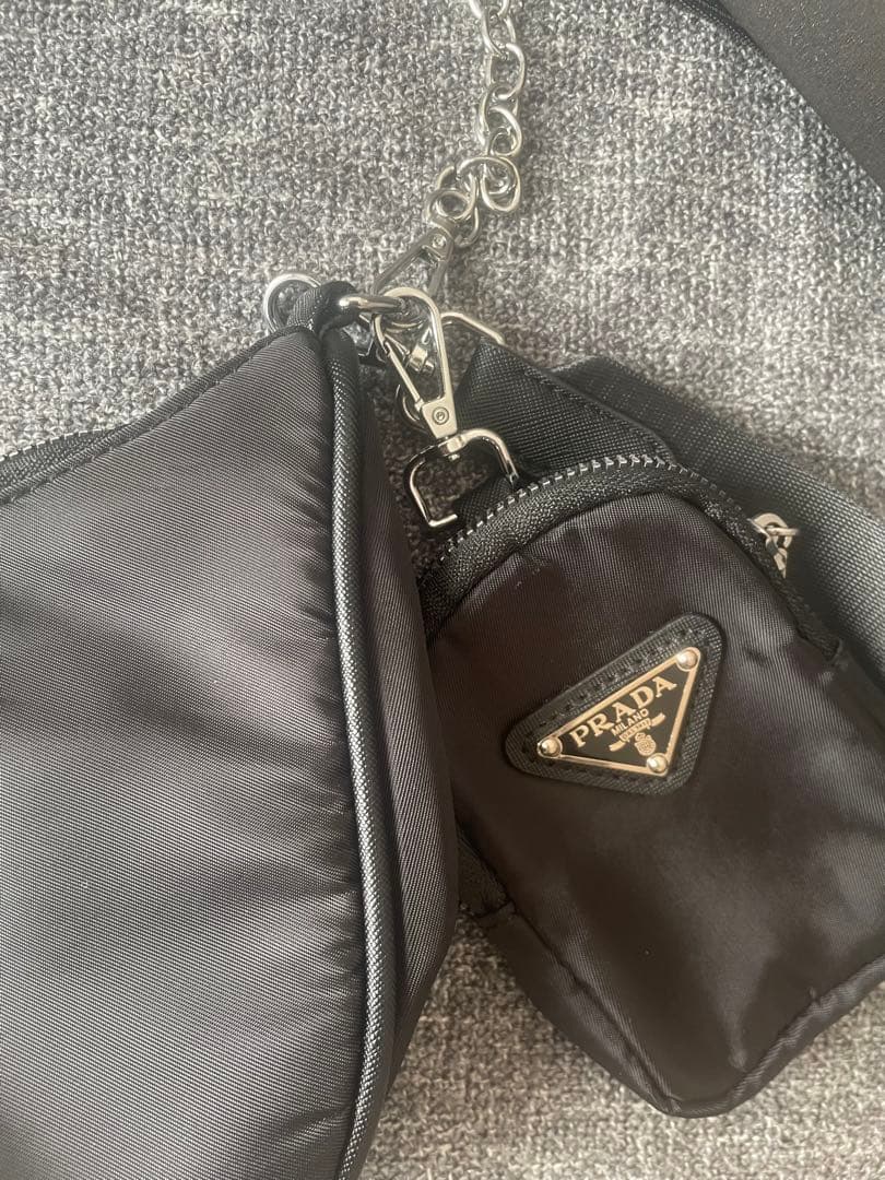 PRADA チェーン 2way ショルダーバッグ ノベルティ 即日発送