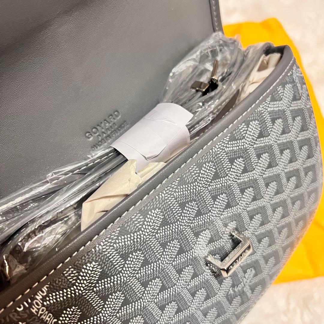 ゴヤール　ベルヴェデーレ　ショルダーバッグ　グレー