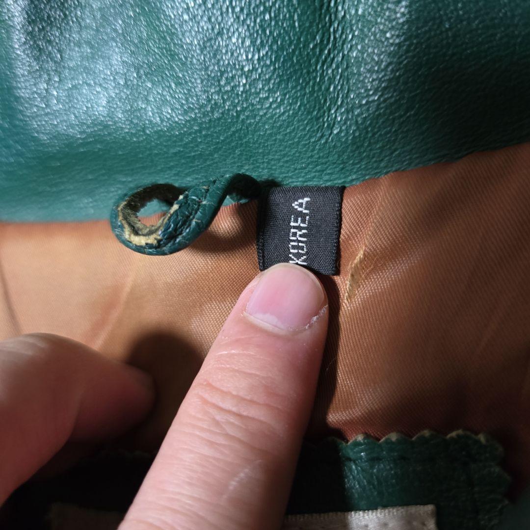 オークランド・アスレチックス ルーニー・テューンズ　スタジャン　レザー　刺繍