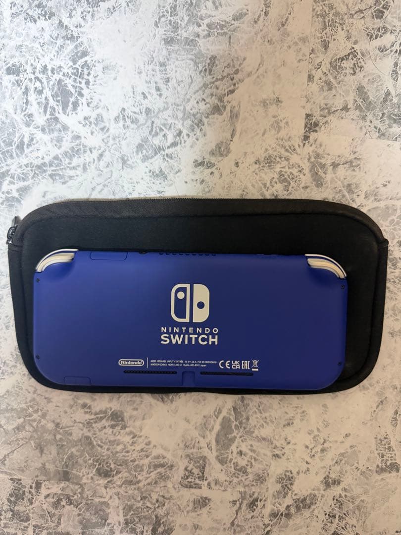 RNNR Nintendo Switch Lite 青 ケース付き