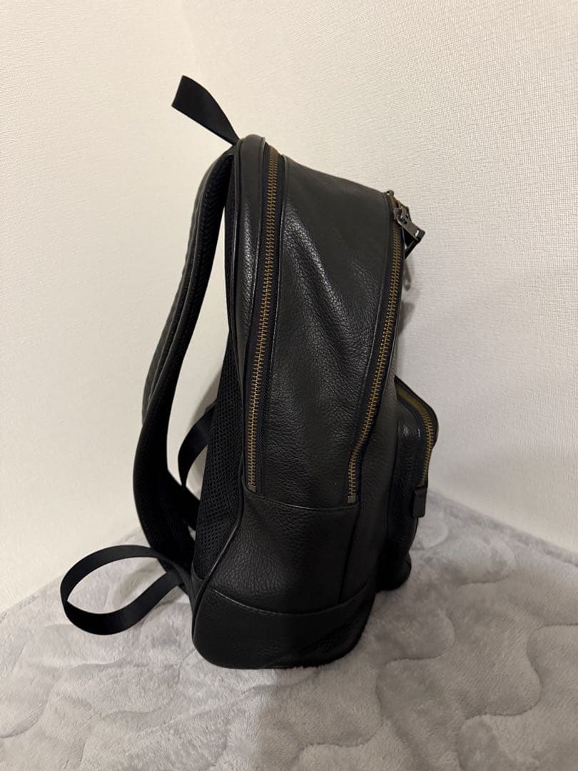 COACH レザーバックパック ブラック