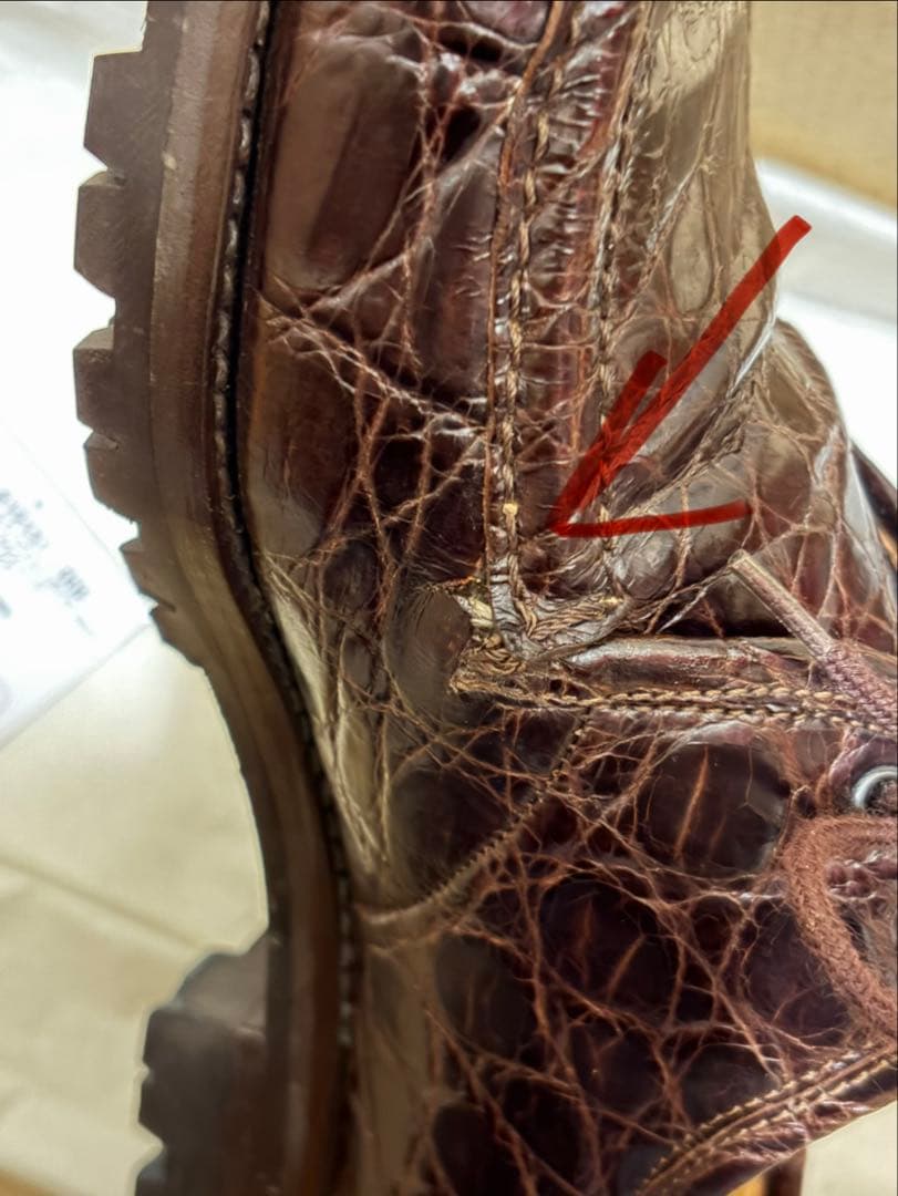 DucalクロコダイルUチップ ソール: Vibram 41