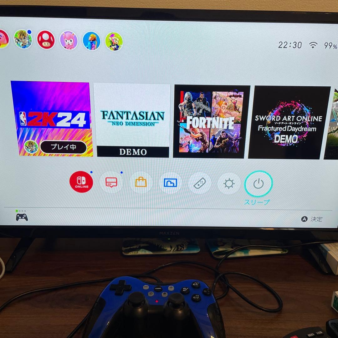 Nintendo Switch 本体 青と赤のジョイコン　ジャンク品