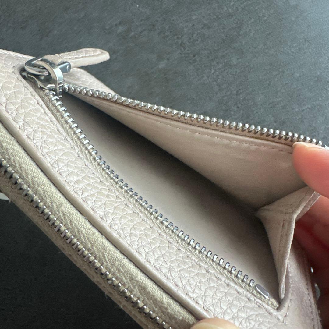 PRADA ヴィッテロダイノレザー ラウンドジップウォレット キーケース