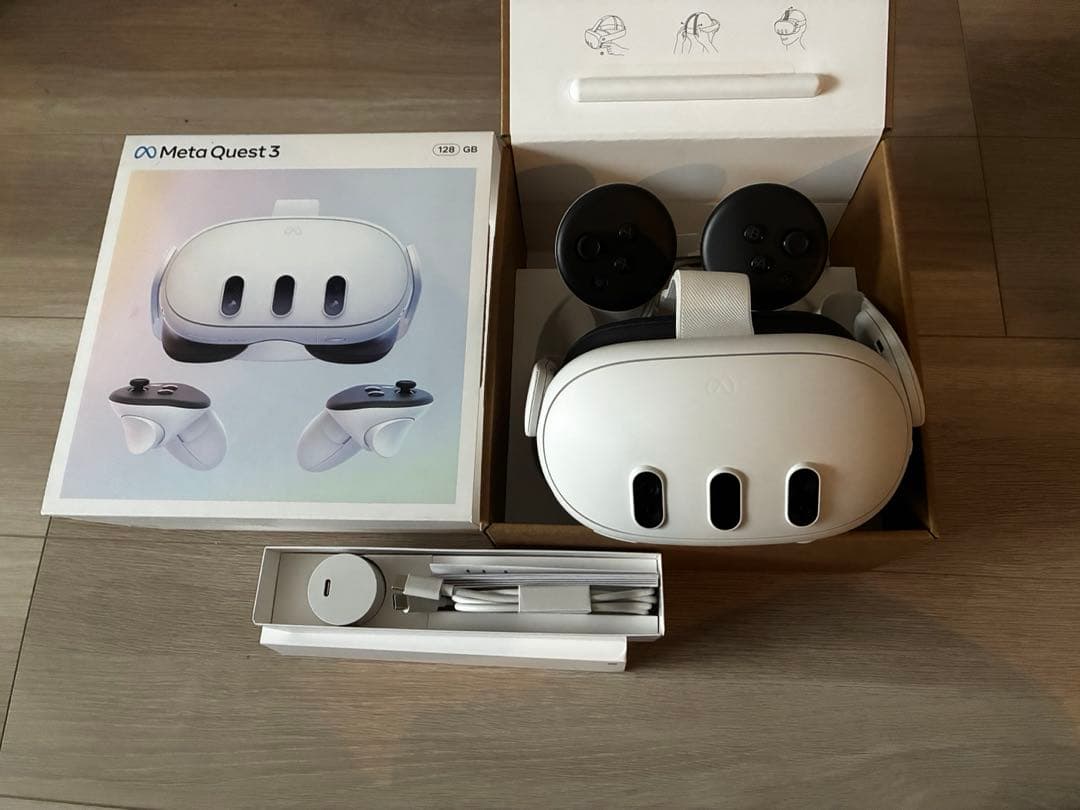  Quest 3 VRヘッドセット 128GB 美品