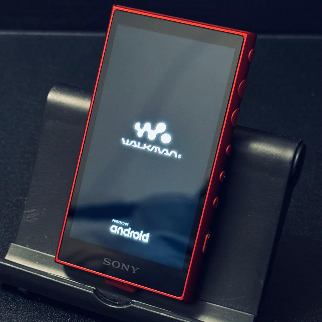 【使用感少なめ】SONY ウォークマン NW-A105 16GB レッド