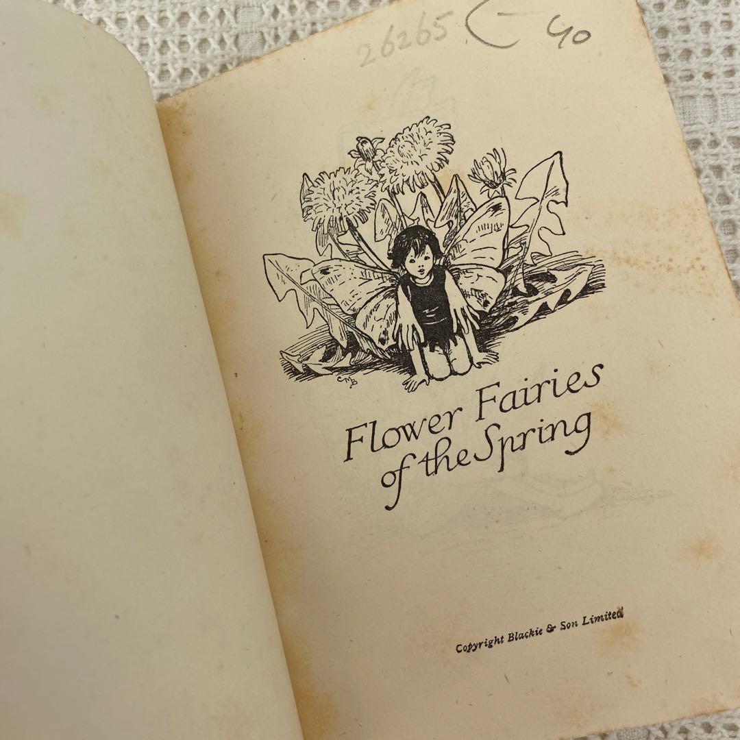 【希少】初版 Flower Fairies お花の妖精 洋書 古書