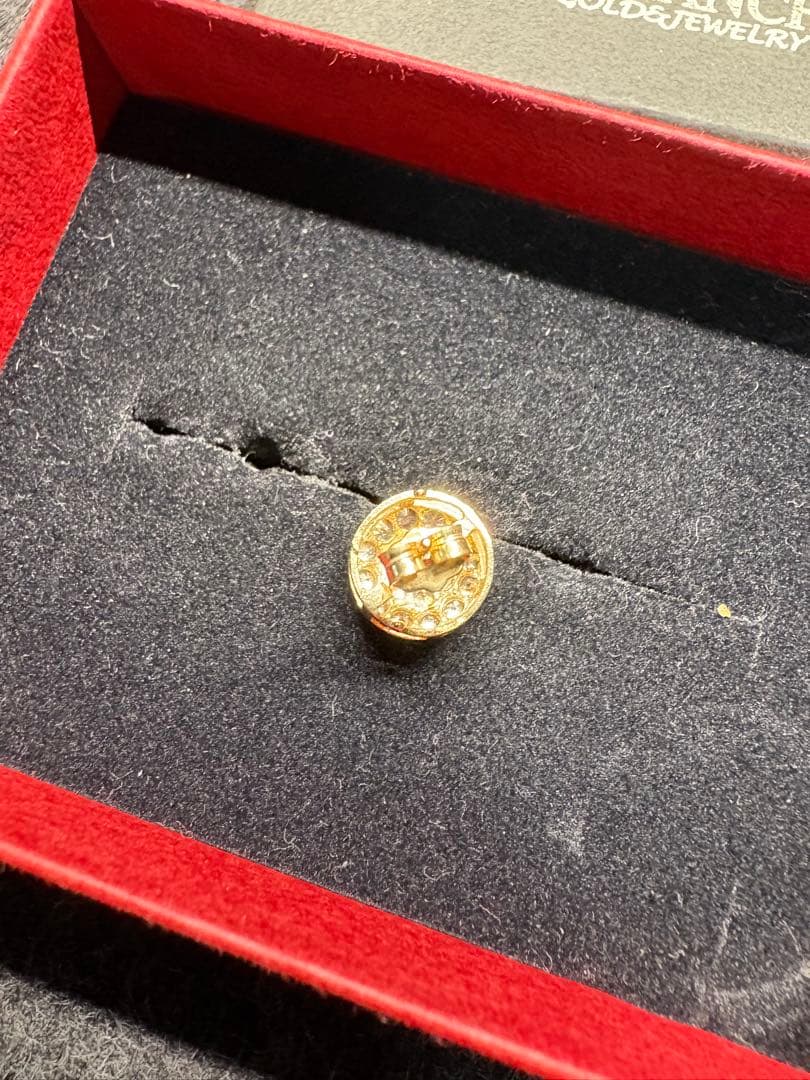 アヴァランチ イエローゴールドピアス