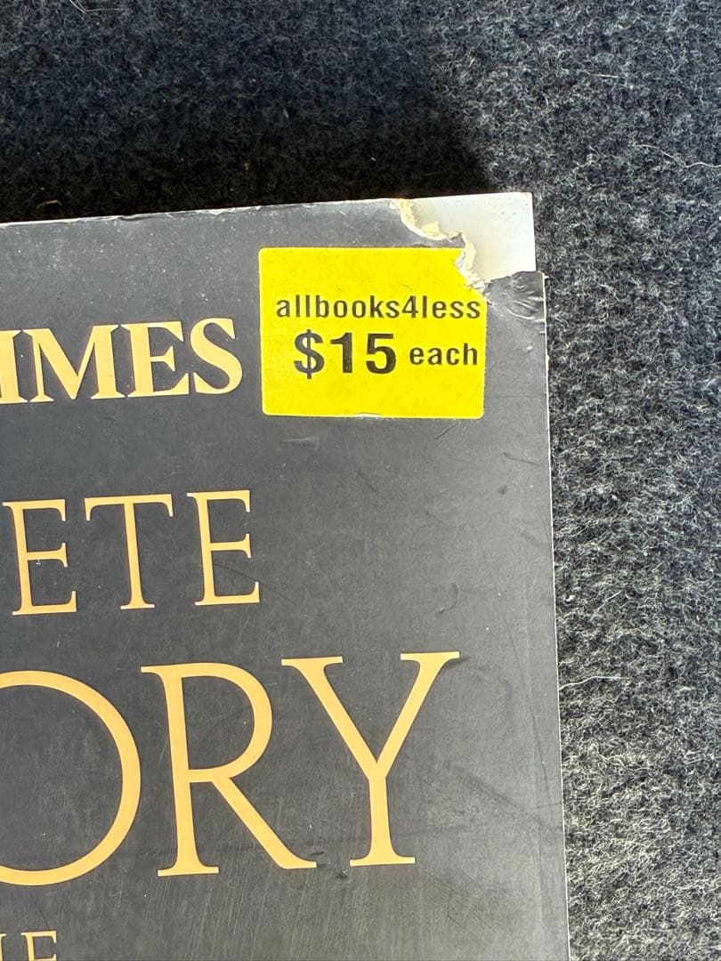 洋書 The Times Complete History of the World