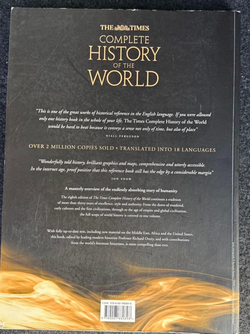 洋書 The Times Complete History of the World