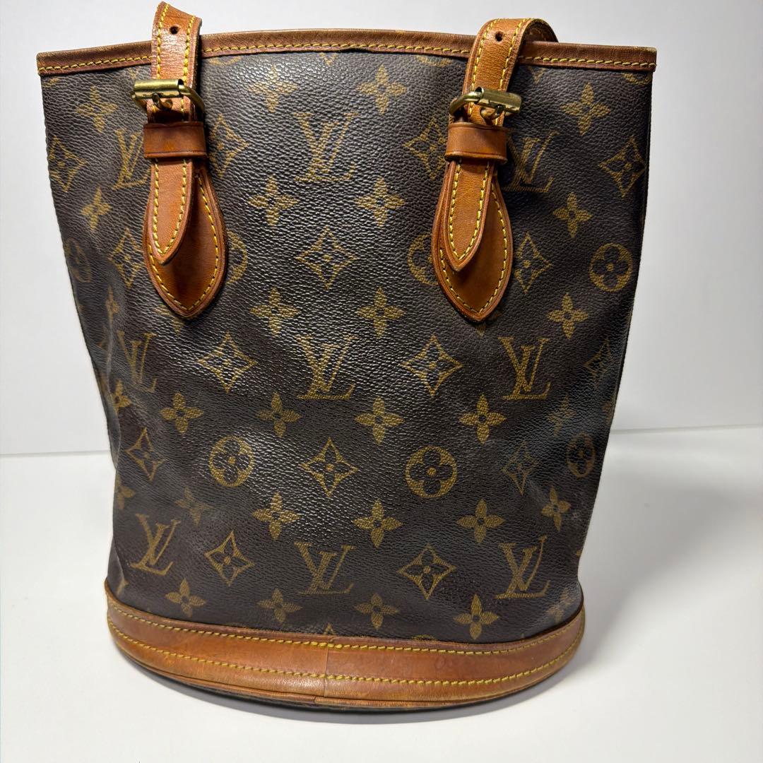 ルイヴィトン　プチバケット PM モノグラム　トートバッグ