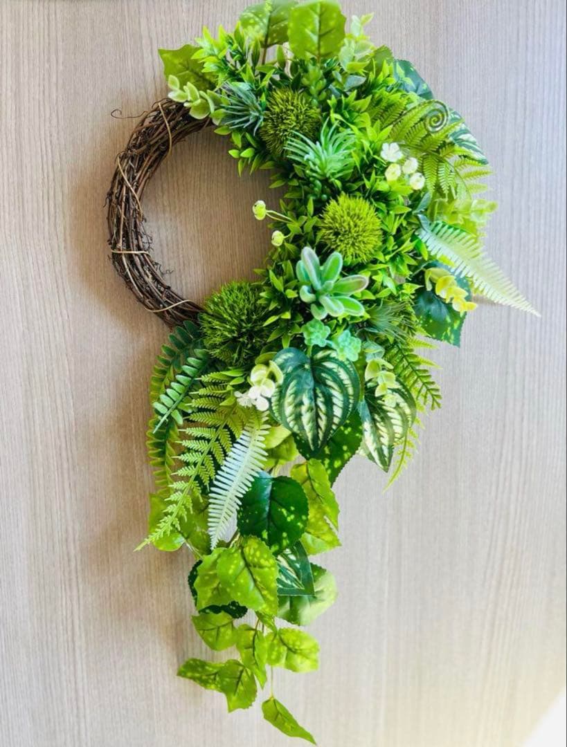 専用 夏リース フラワーリース 玄関リース