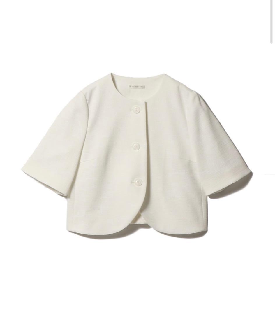 ESTNATION カーブヘムショートジャケット