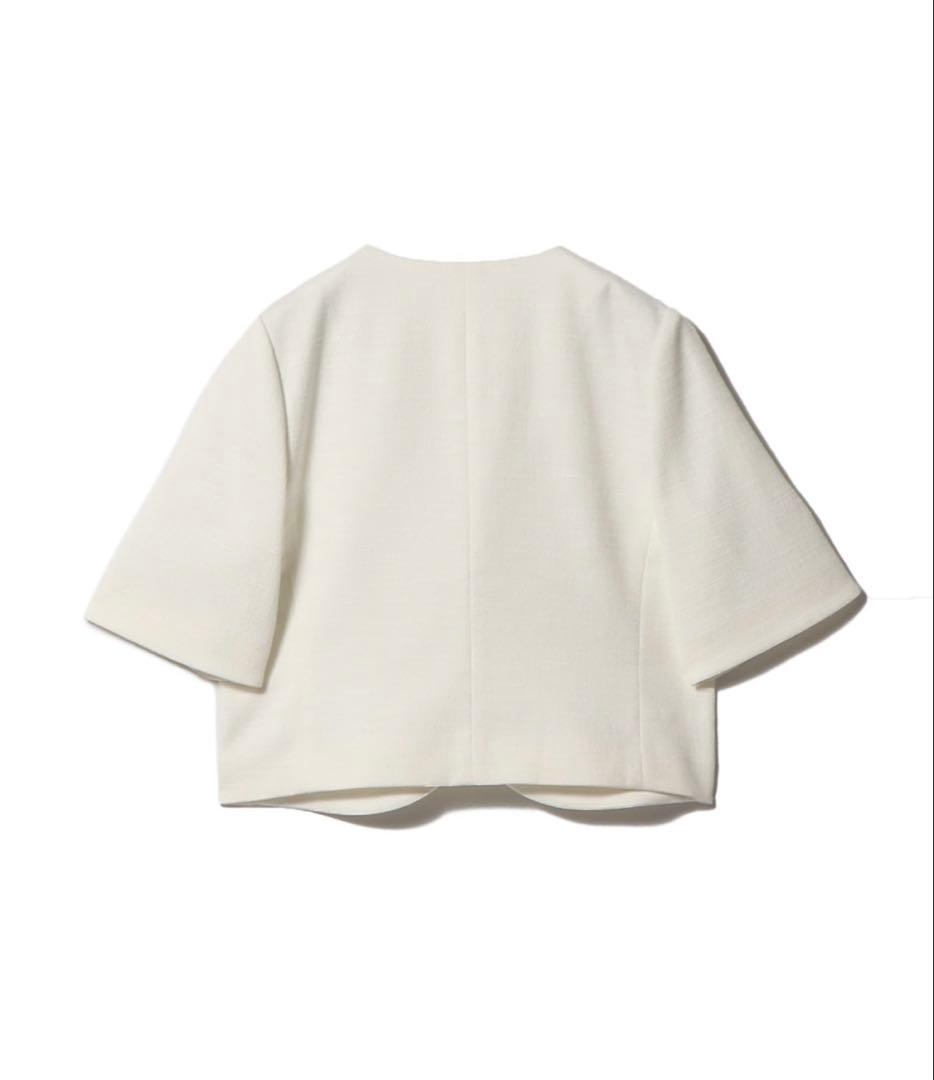 ESTNATION カーブヘムショートジャケット