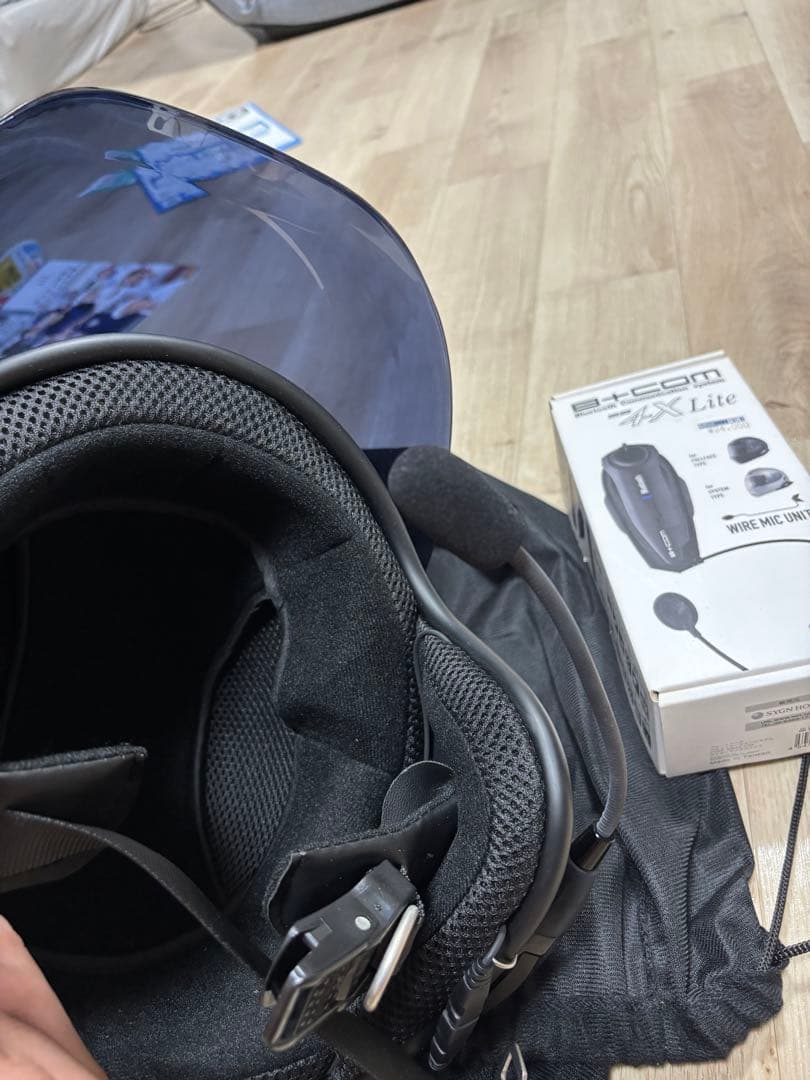 ビーコム4X Lite ライト ジェットヘルメットセット