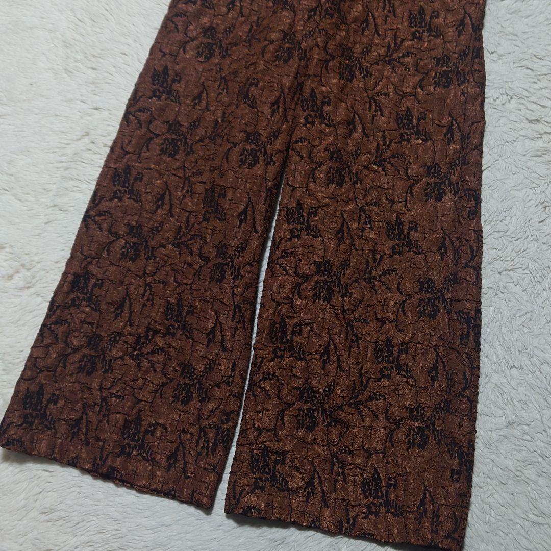 【未使用品】KATRIN TOKYO Vネックオールインワン ブラウン