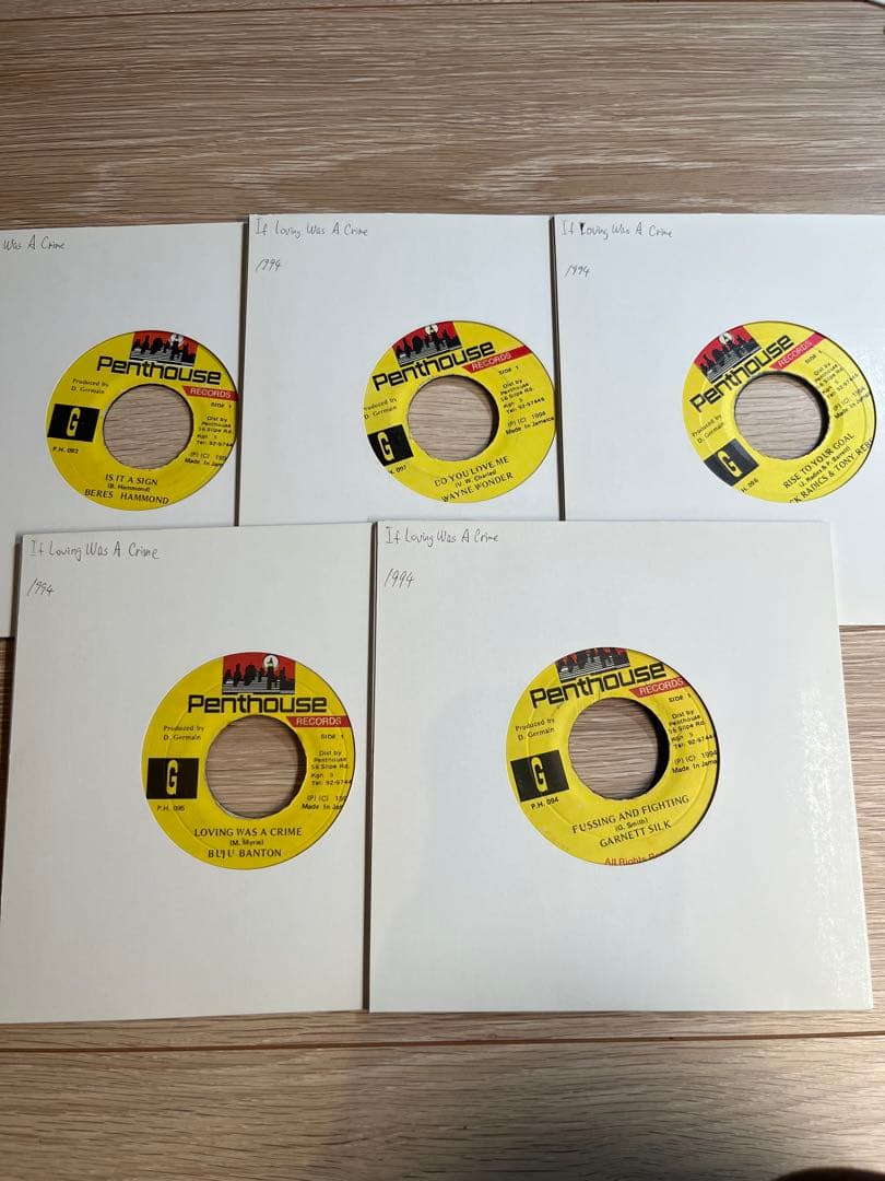 Penthouse 7インチ　19枚　超絶キラーリズム満載