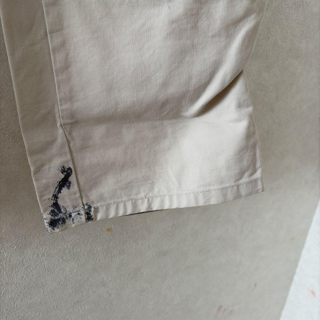 Polo Ralph Lauren ダブルニーペインターパンツ W35ホワイト