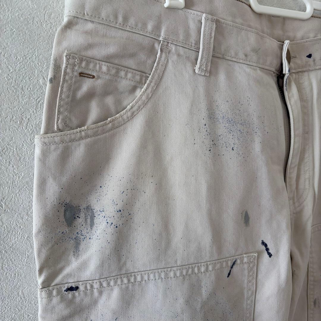 Polo Ralph Lauren ダブルニーペインターパンツ W35ホワイト