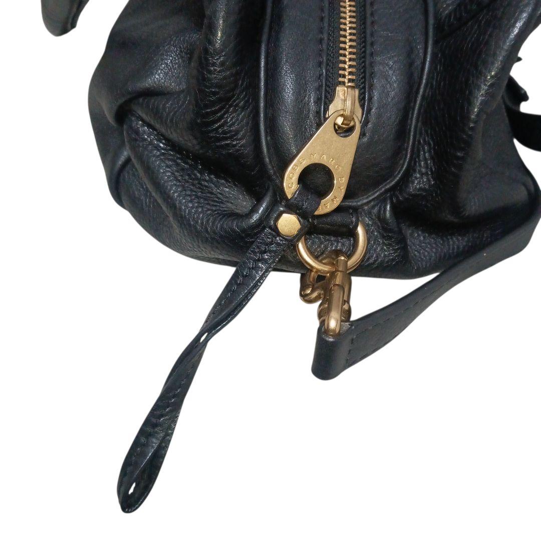 マークジェイコブス★CLASSIC Q★バッグ★シボ革★2way★y2k★黒