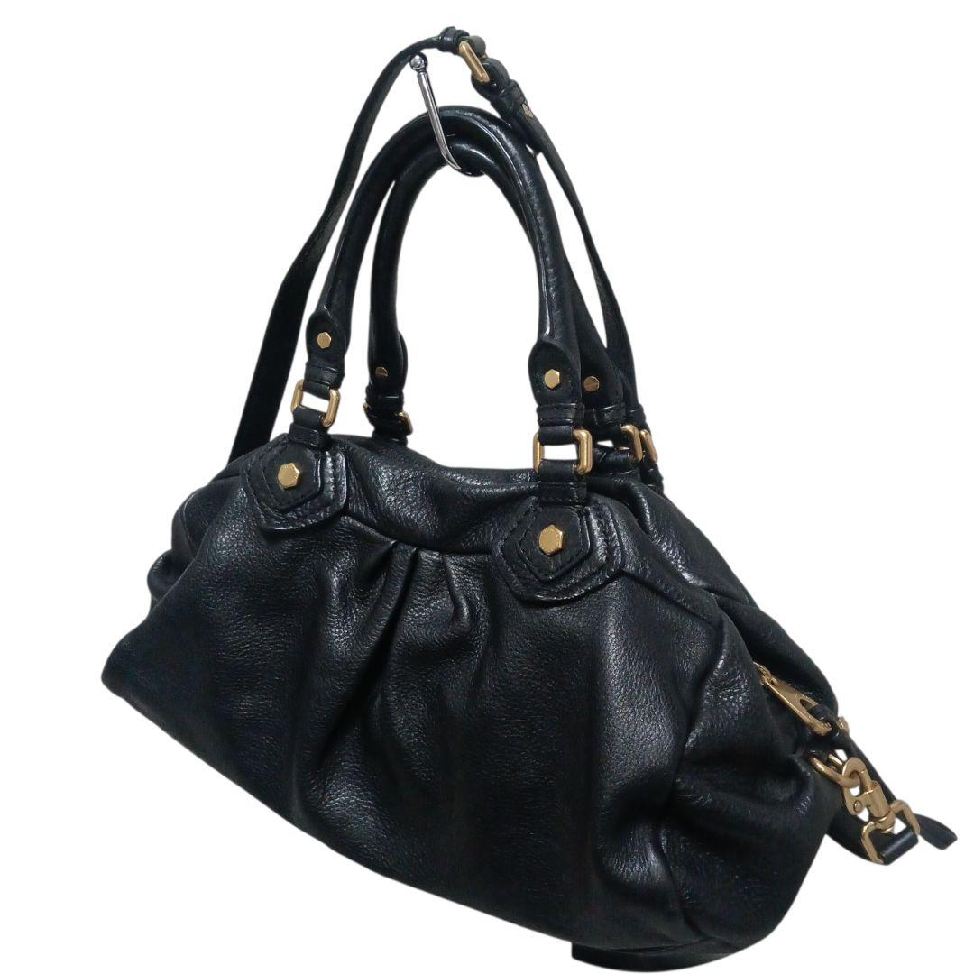 マークジェイコブス★CLASSIC Q★バッグ★シボ革★2way★y2k★黒