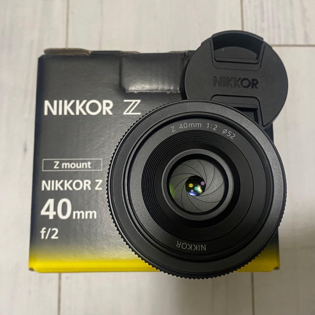 【美品】レンズNIKKOR Z 40mm f/2 単焦点