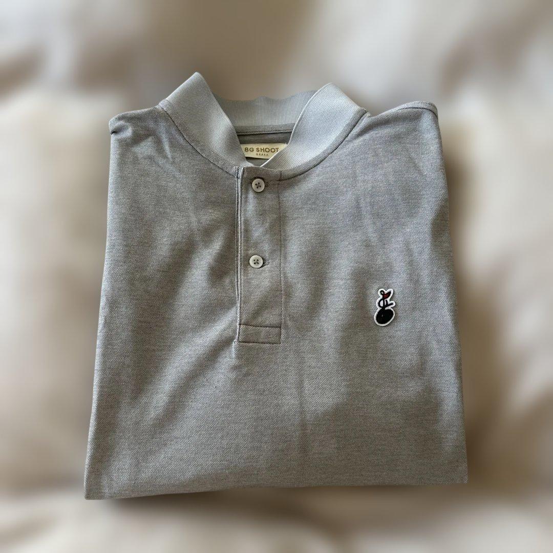 8G SHOOT グレー ポロシャツ　美品