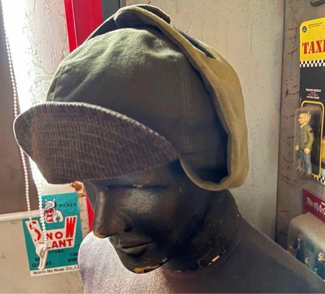 ナナ様 UNCROWD ボンバーキャップ　オリーブ　ドライボーンズ　キャスケット