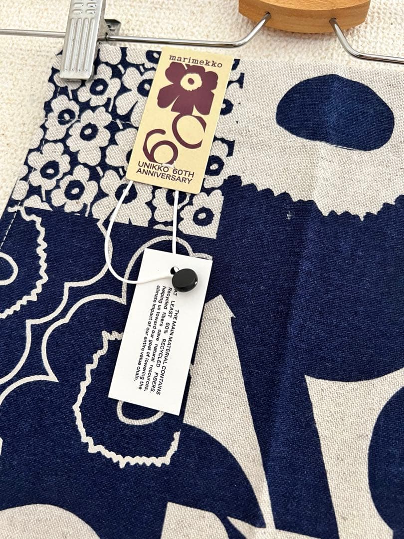 ✨新品未使用　マリメッコ　marimekko 60周年　ウニッコ　エプロン✨