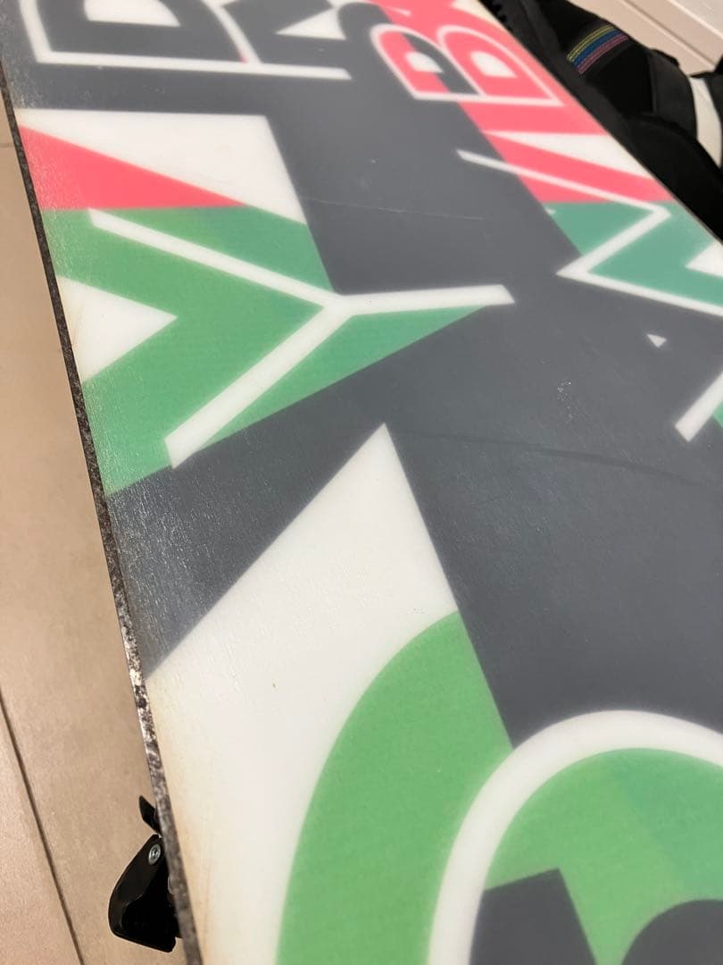 120cm スノーボード3点セット　ブーツ23.0cmキッズ子供用 大阪手渡可！